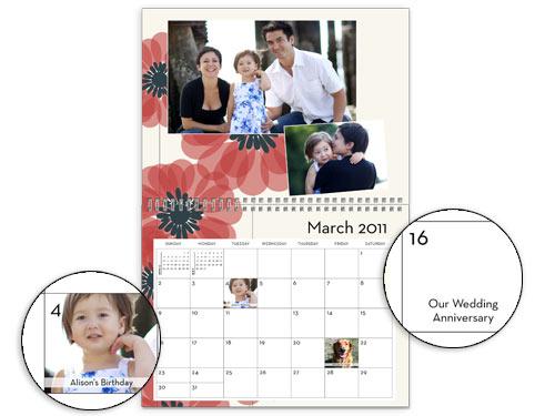 Shutterfly Free 12 Month Calendar FamilySavings