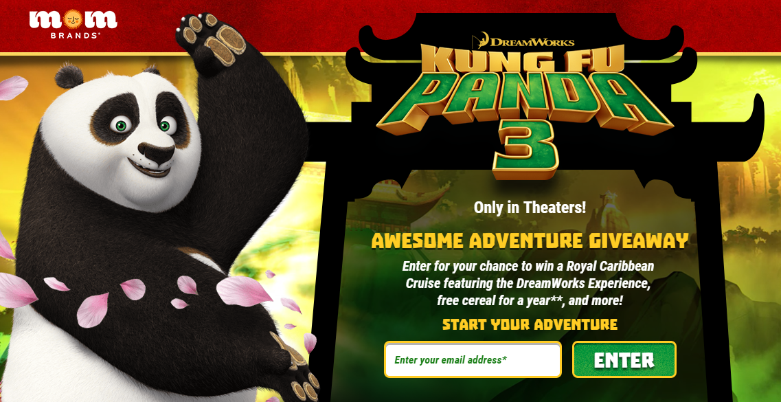 Kung Fu Panda Awesome Adventure Giveaway - FamilySavings