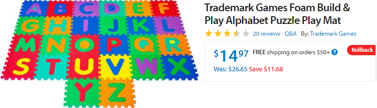 alphabet play mat walmart