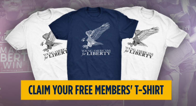 Free Young Americans for Liberty T-Shirt - FamilySavings