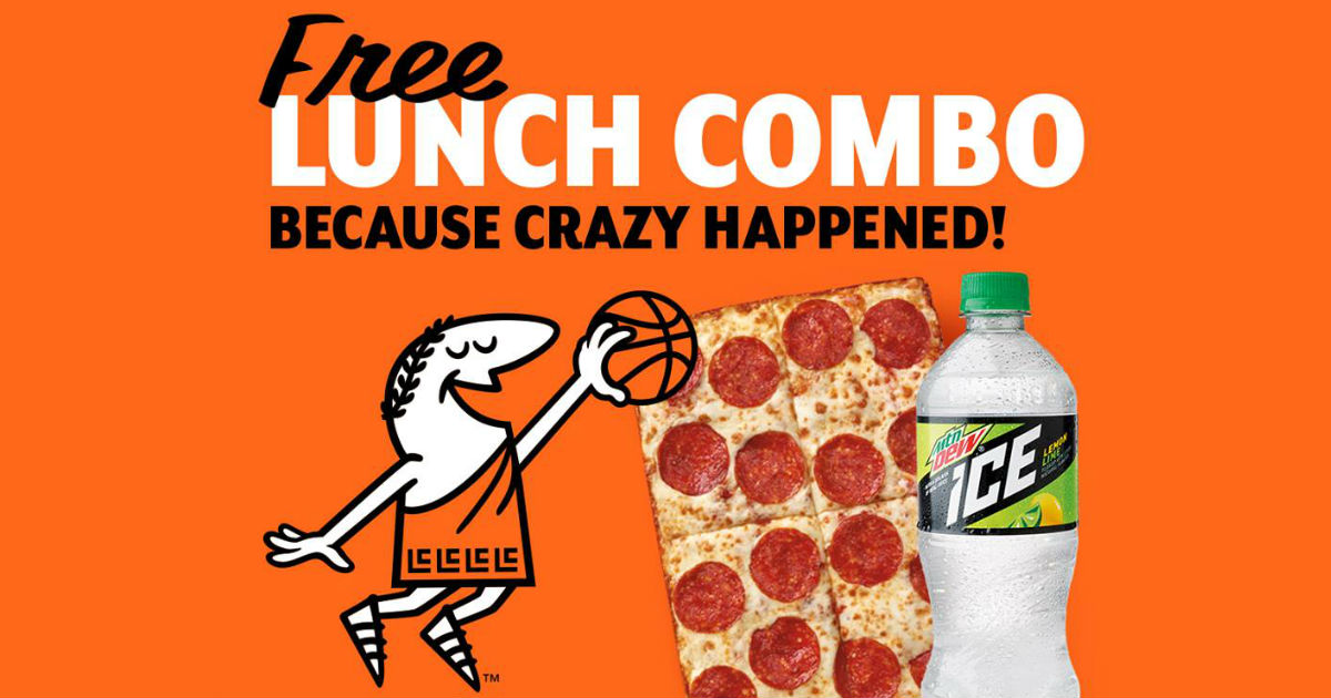 Crazy Happened! Free Little Caesars Lunch Combo on April 2nd