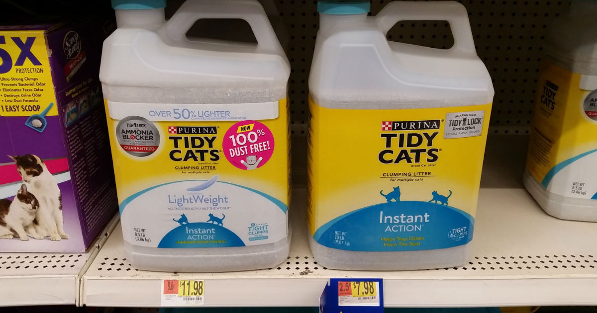 Tidy Cats Litter Coupon (+ Walmart Deal) FamilySavings