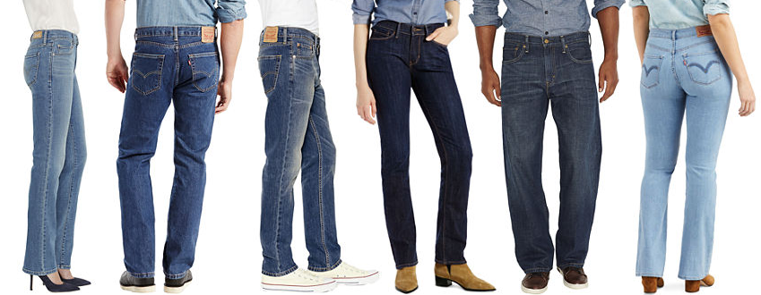 jcpenney levis jeans womens