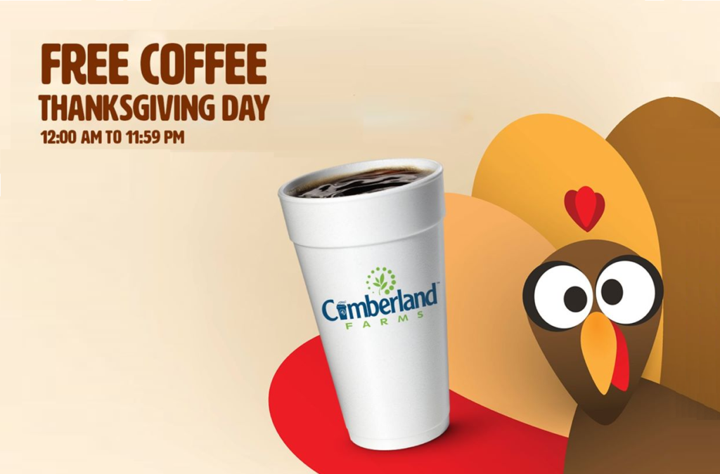 Cumberland Farms Free Coffee TODAY! FamilySavings