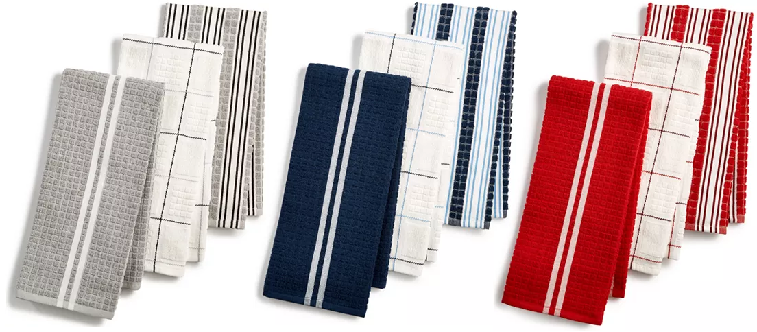 Macy’s – 3-Piece Terry Cloth Kitchen Towels just $14.99! - FamilySavings