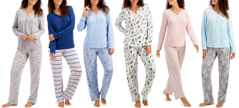 Macy’s – Charter Club Soft Knit Pajama Set just .99!