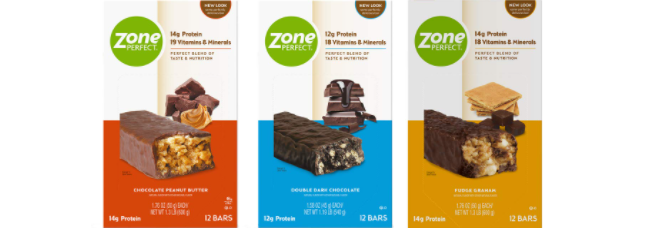 Amazon 36ct Zone Perfect Protein Bars Variety Pack Just 2924